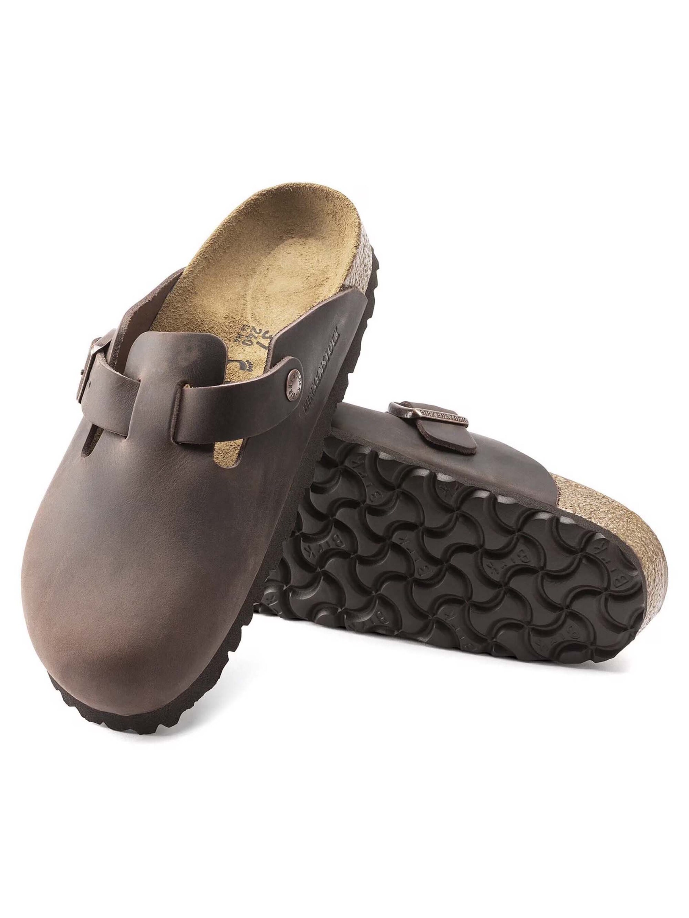 BIRKENSTOCK - Socas em castanho