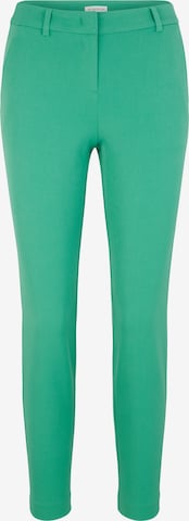Pantalon chino 'Mia' TOM TAILOR en vert : devant
