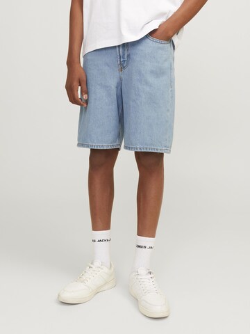 Regular Pantalon Jack & Jones Junior en bleu : devant