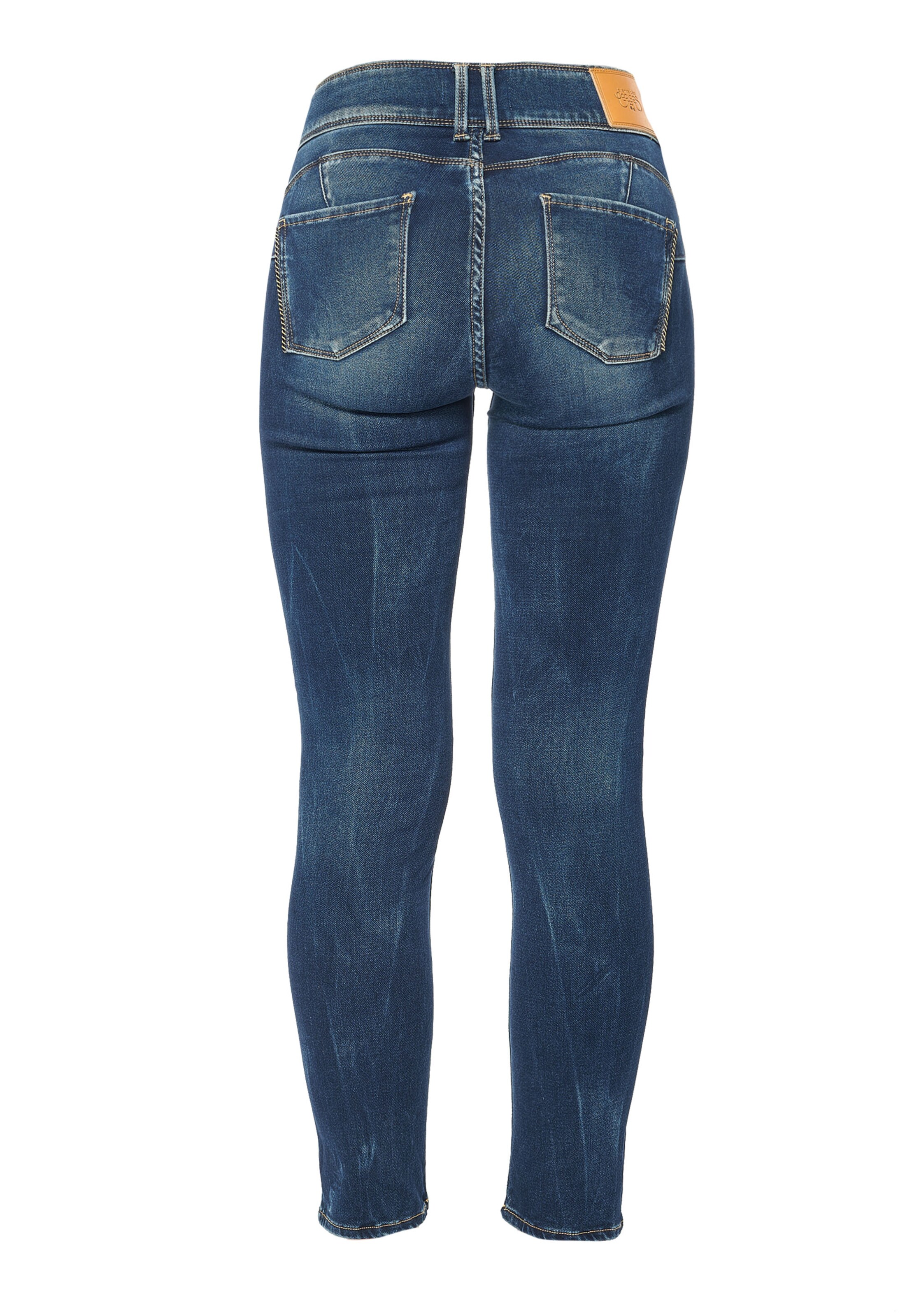 Le Temps Des Cerises Slimfit Jeans 'ULTRPULC' in Blau