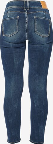 Le Temps Des Cerises Slimfit Jeans 'ULTRPULC' in Blau