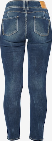 Le Temps Des Cerises Slimfit Jeans 'ULTRPULC' in Blau