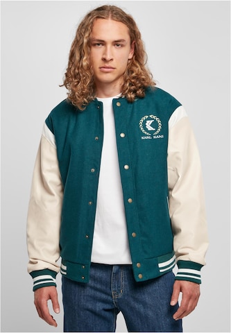 Karl Kani Between-season jacket in Green: front