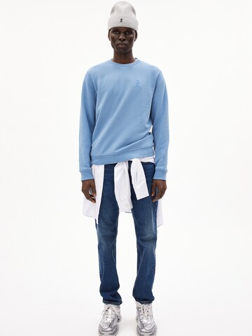 ARMEDANGELS Pullover ' BAARO NESTLING ' (GRS) in Blau