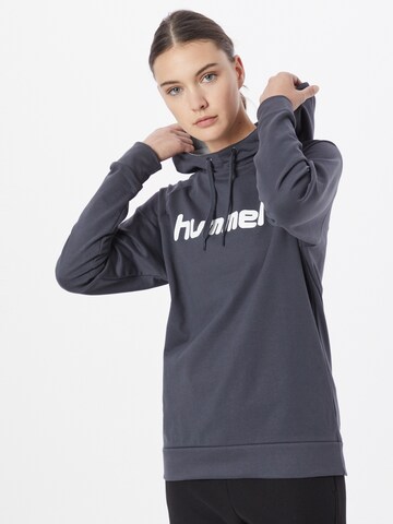 Sweat de sport Hummel en gris : devant