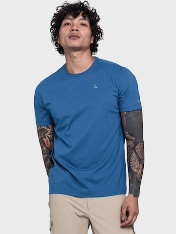 Schöffel Functioneel shirt 'Hohberg' in Blauw: voorkant
