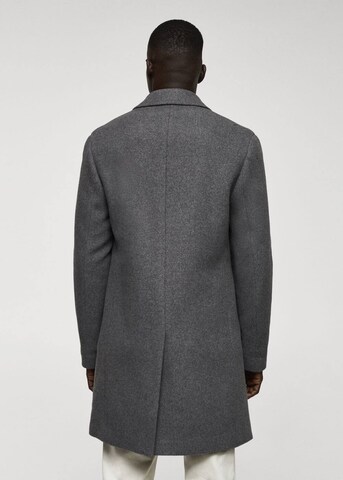 MANGO MAN Between-Seasons Coat 'Haki' in Grey