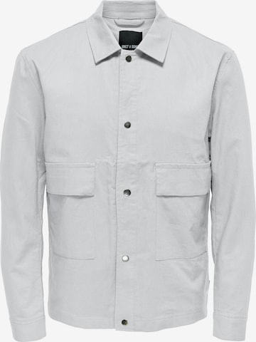 Only & Sons Between-Season Jacket 'MARLON' in Grey: front