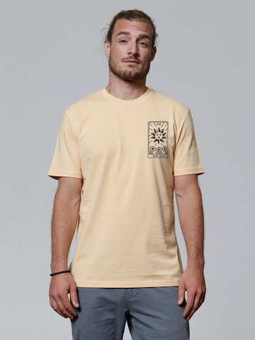 T-Shirt 'Tarot The Sun' Watapparel en orange : devant