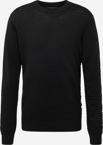 Only & Sons Pullover 'WYLER' in Schwarz: predná strana