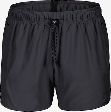 ARENA Szorty kąpielowe 'EVO BEACH SHORT SOLID' w kolorze czarny: przód