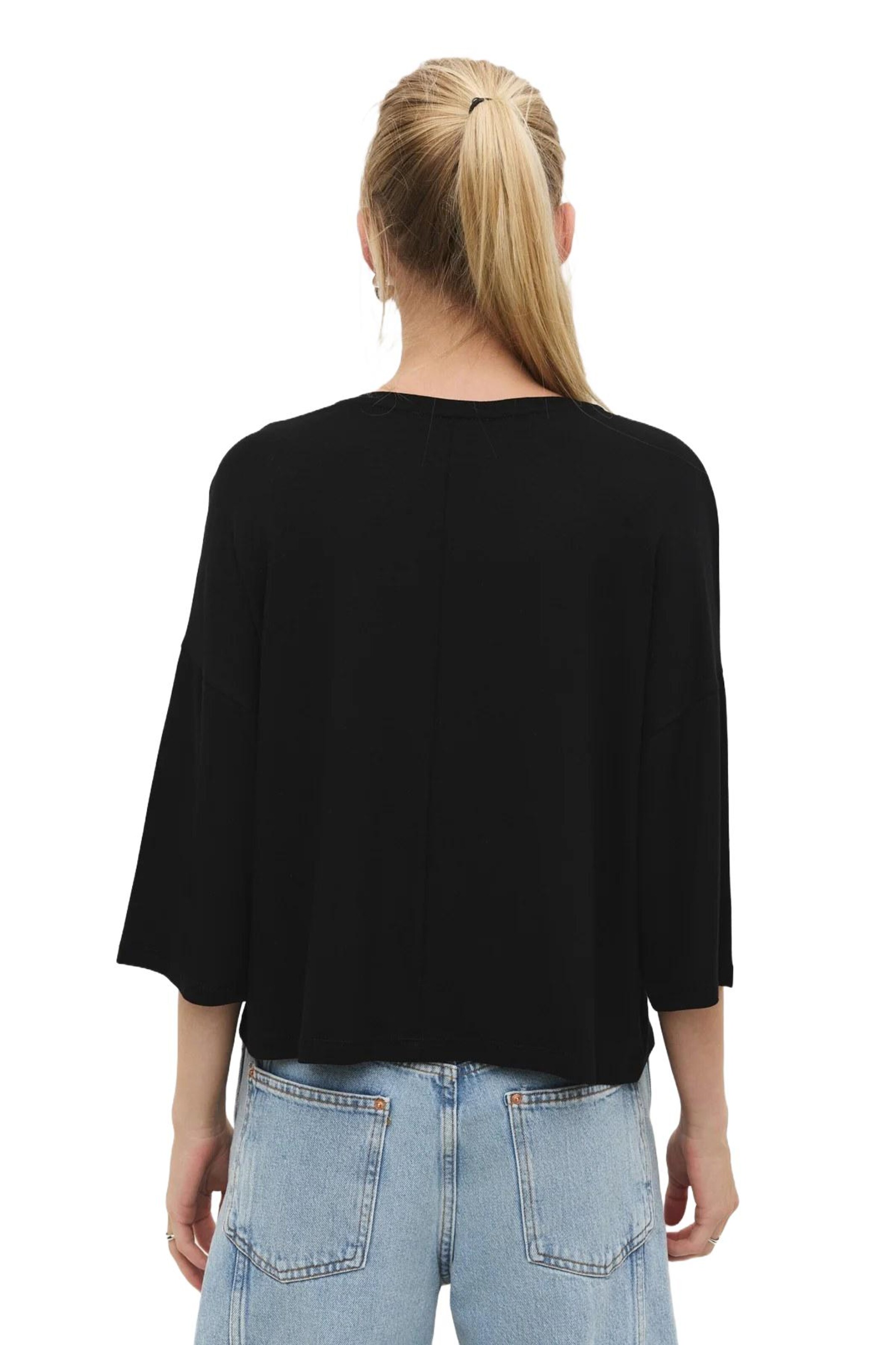 No Matter What Shirt in Zwart