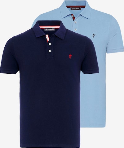 Marškinėliai iš Jacey Quinn, spalva – mėlyna / tamsiai mėlyna / raudona / kraujo spalva, Prekių apžvalga