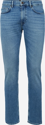 BOSS Orange Slimfit Jeans 'Delaware' in Blauw: voorkant