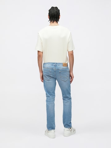 Slimfit Jeans 'JJIGlenn JJIcon' de la JACK & JONES pe albastru