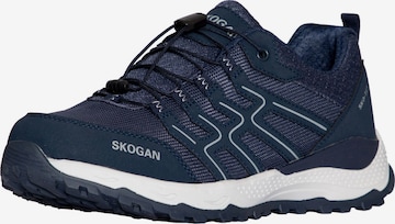 Sneaker bassa di SKOGAN in blu: frontale