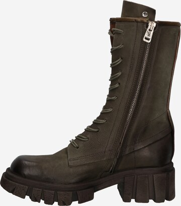 A.S.98 Lace-up boot 'HELL' in Green