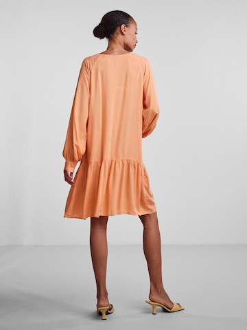 PIECES Dress 'Alma' in Orange