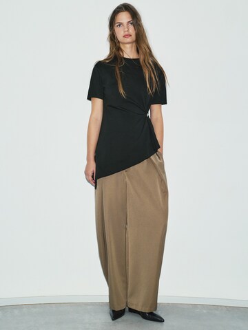 T-shirt Pull&Bear en noir