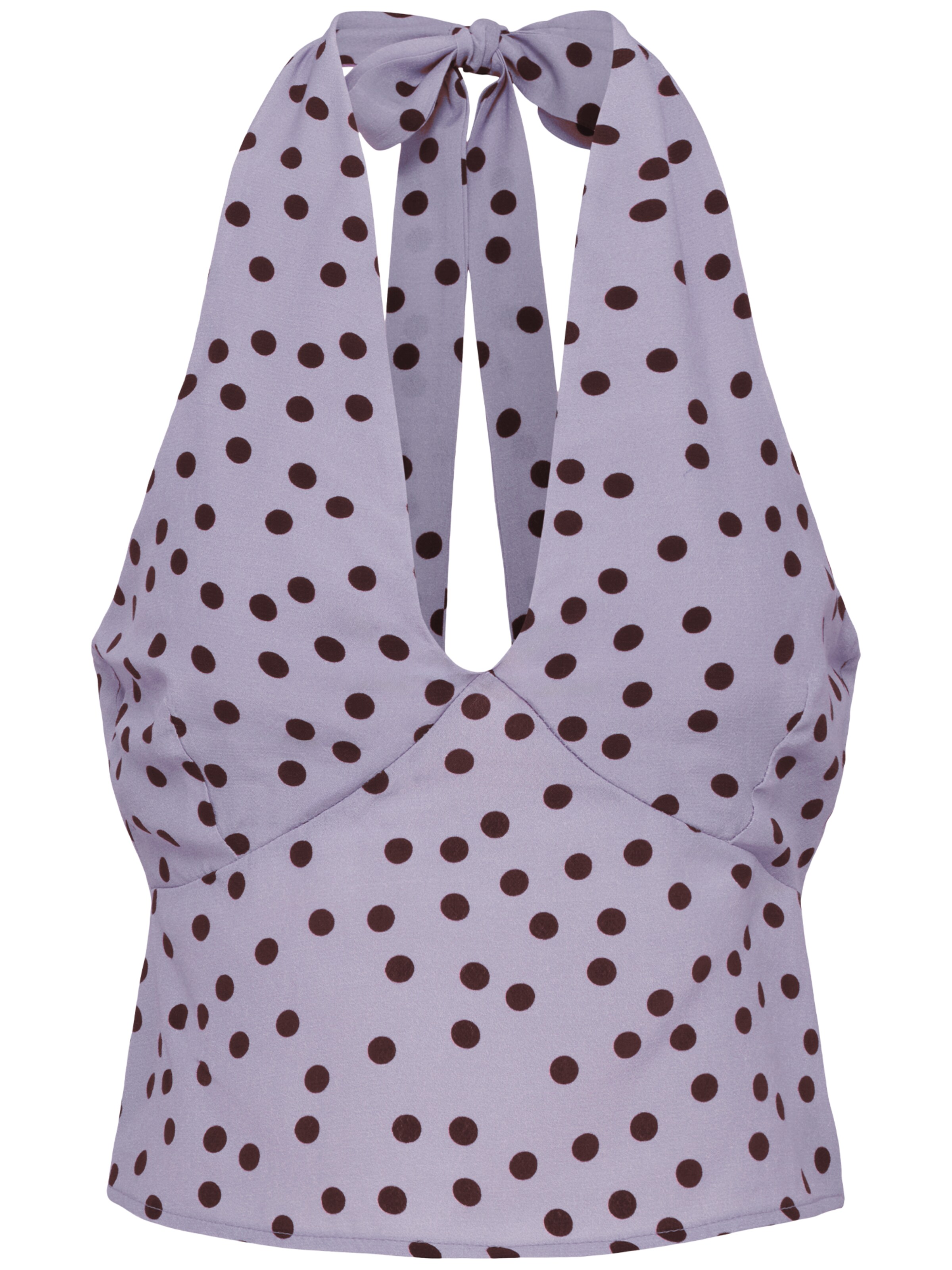 Top 'Fleur' LeGer by Lena Gercke di colore sambuco / nero, Visualizzazione prodotti
