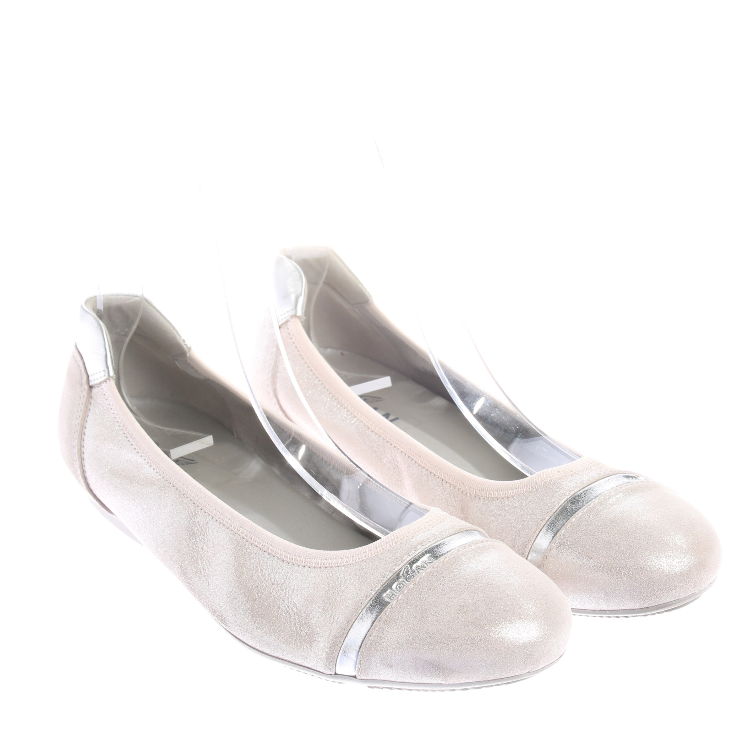 HOGAN Flats & Loafers in 37 in Grey: front