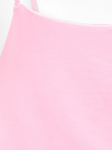 Pull&Bear Koszula body w kolorze różowy