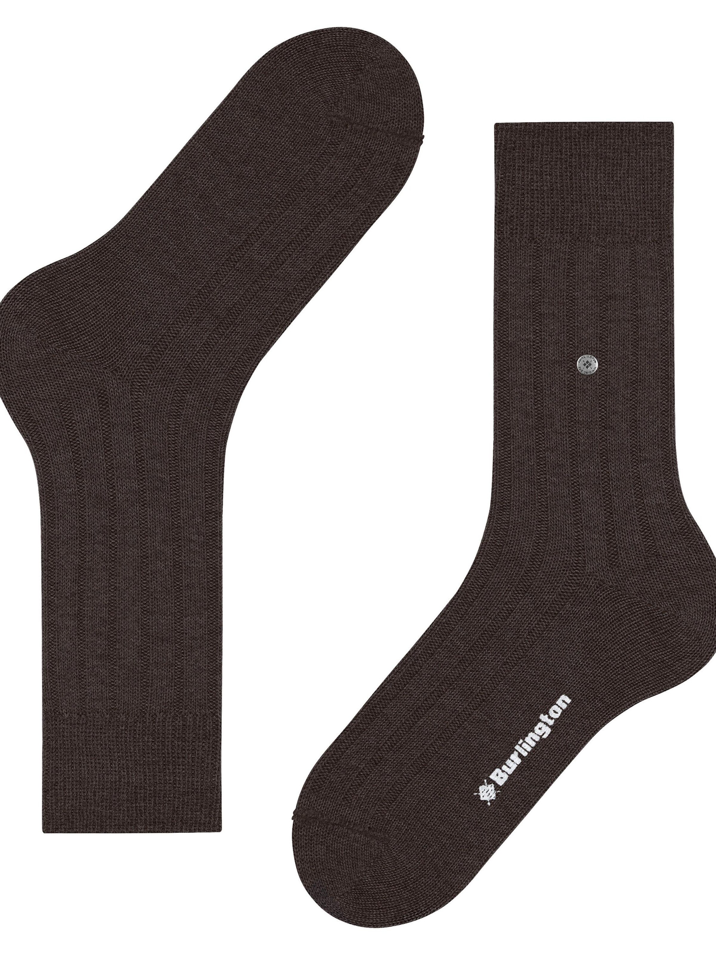 BURLINGTON Socks 'Dover' in Brown