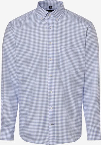 Andrew James Button Up Shirt in Blue: front