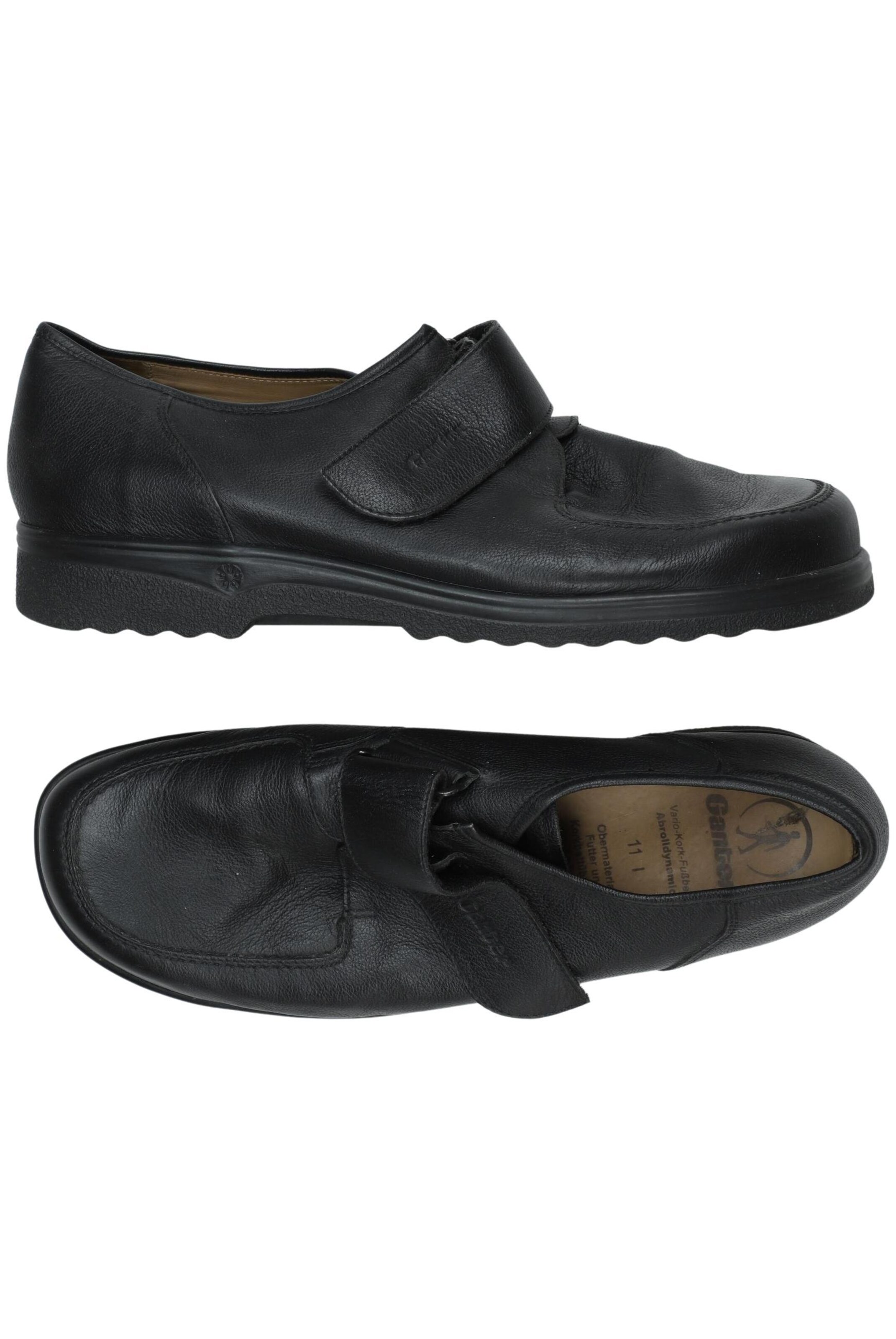 Ganter Halbschuh 45,5 in Schwarz: Vorderseite