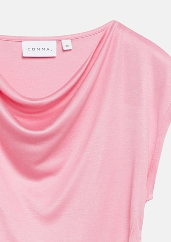 COMMA T-Shirt in Pink