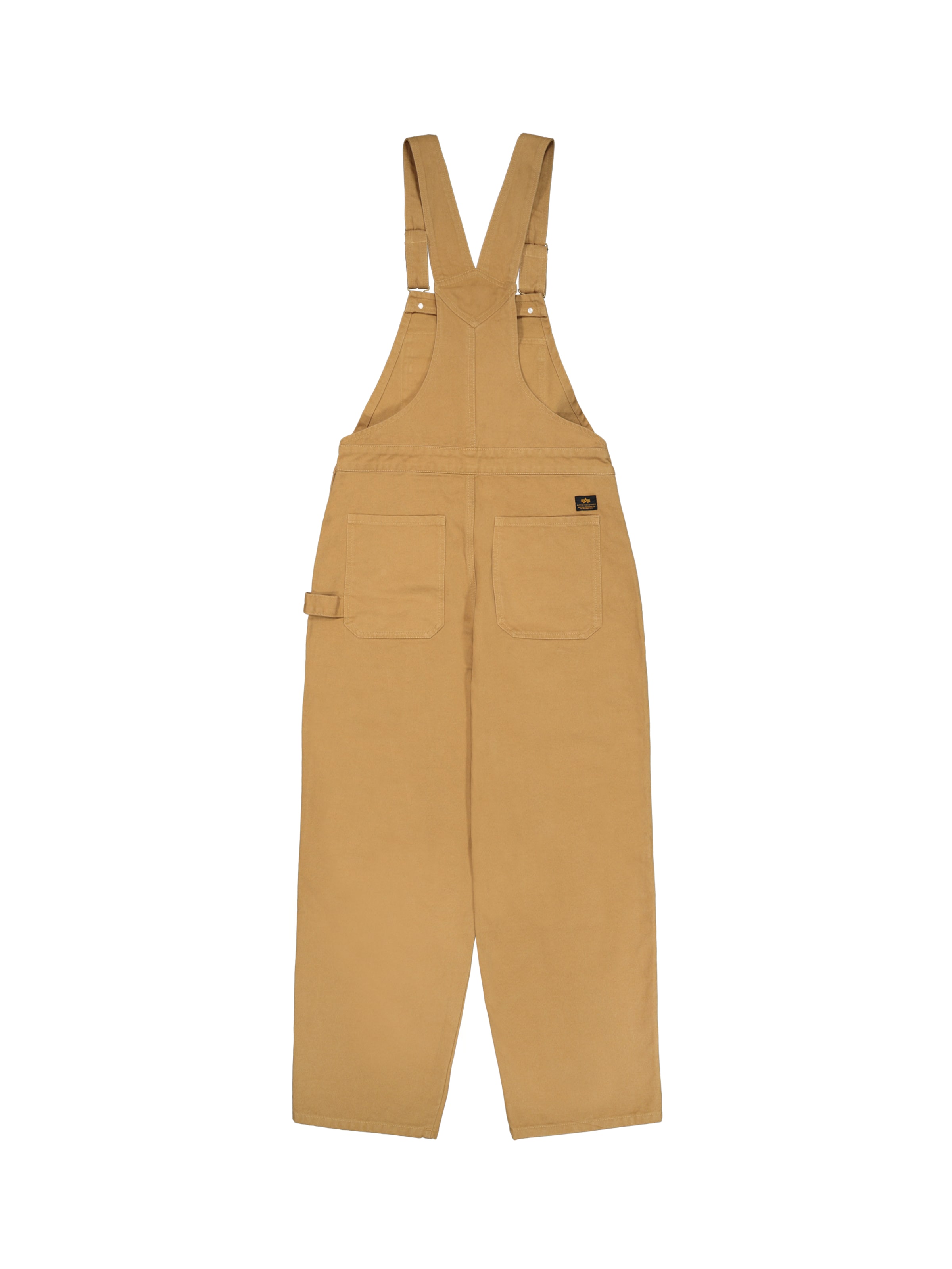ALPHA INDUSTRIES Loosefit Latzhose in Grün