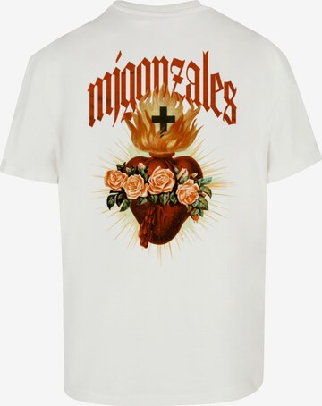 MJ Gonzales T-shirt 'Heart' i vit