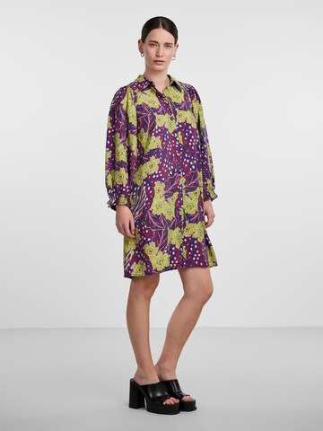 Robe-chemise 'EMILI' Y.A.S en violet