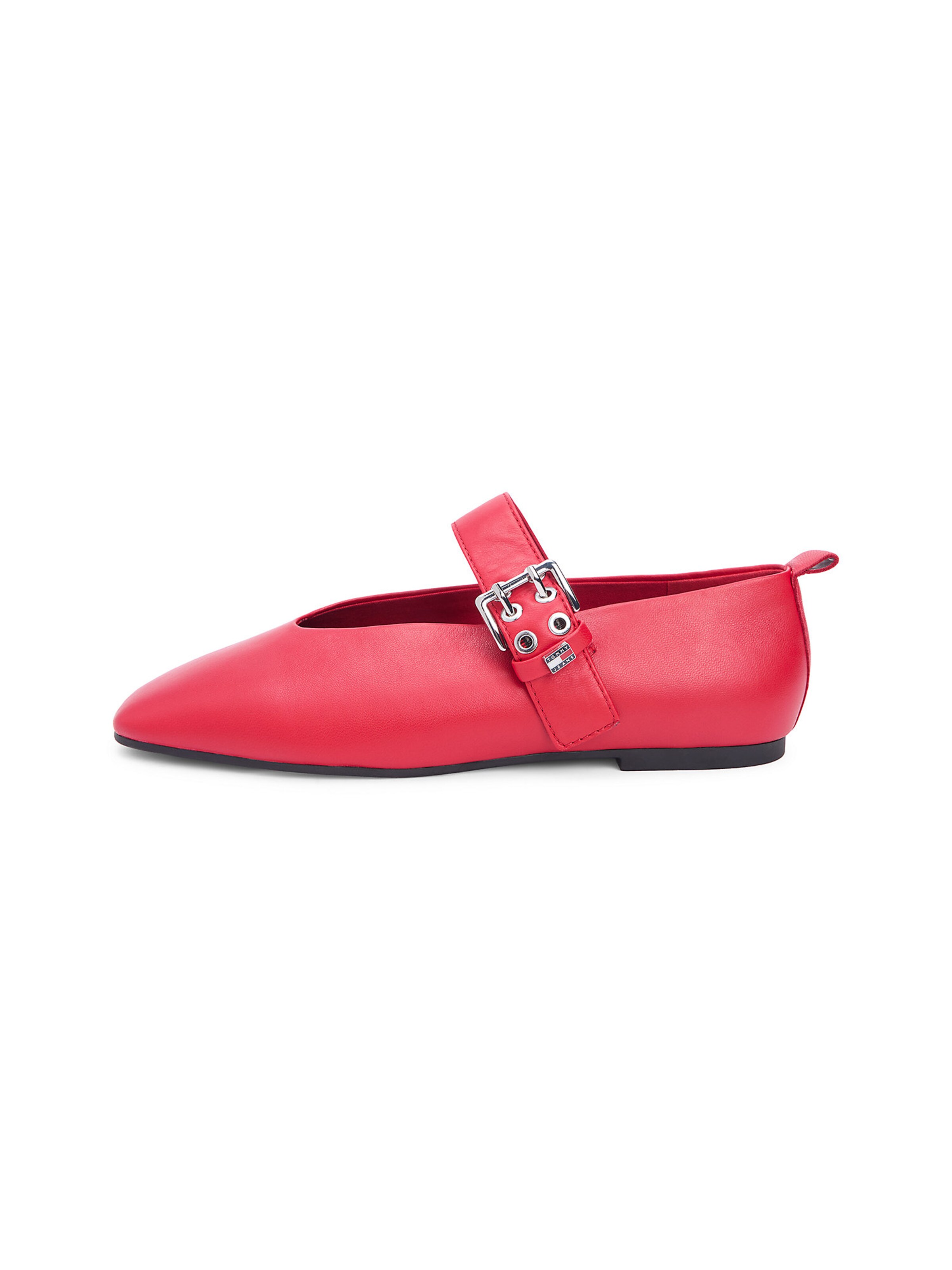 Tommy Jeans Ballerina in Rot: Vorderseite