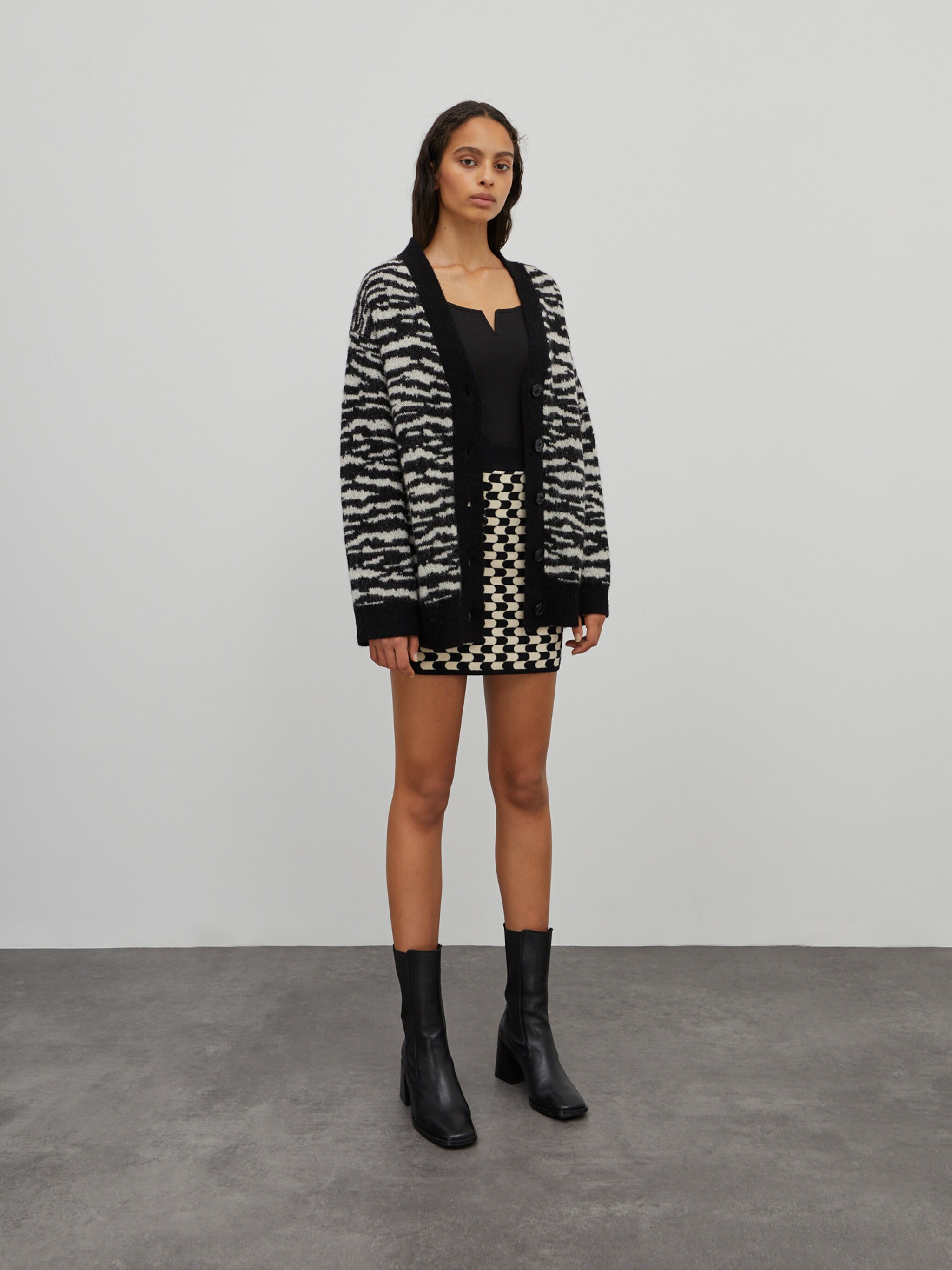 EDITED Producten Rok 'Alivia' Zwart