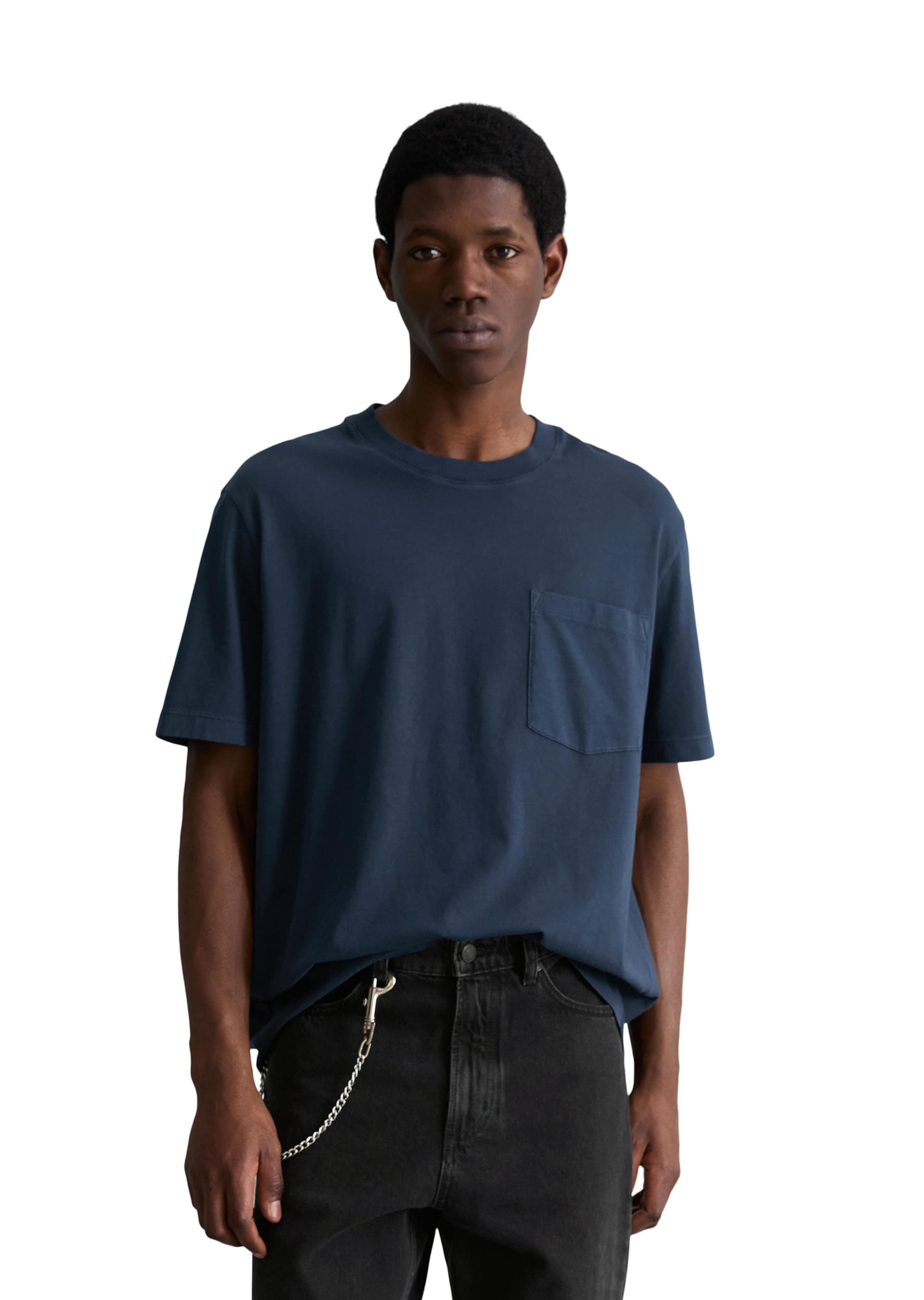 T-Shirt Marc O'Polo DENIM en bleu : devant