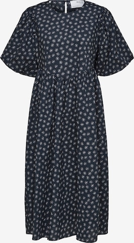 Robe 'Thora' SELECTED FEMME en gris : devant