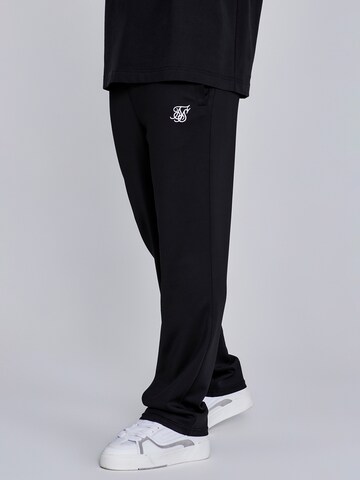 SikSilk Regular Sports trousers 'Essentials' in Black: front
