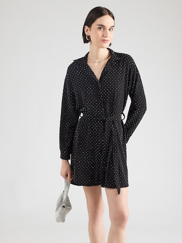 Hailys Kleid 'Je44ssie' in Schwarz: Vorderseite