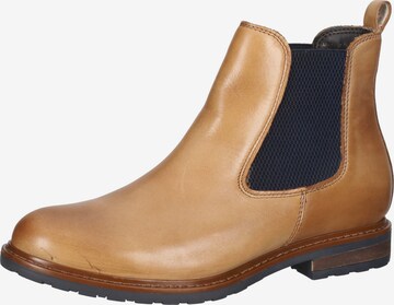 TAMARIS Chelsea Boots in Braun: predná strana