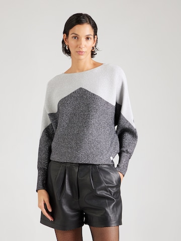 ZABAIONE Pulover | siva barva: sprednja stran