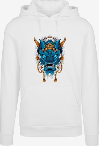 F4NT4STIC Sweatshirt 'Dragon' in Weiß: predná strana