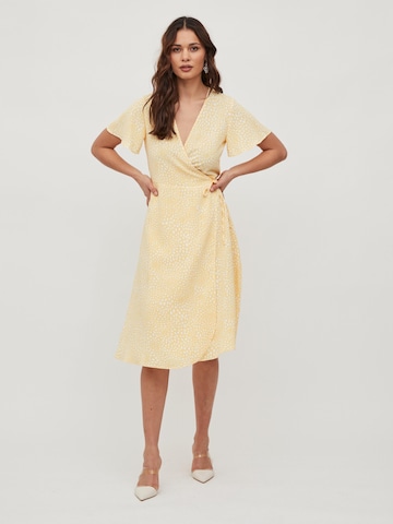 VILA Dress 'Lovie' in Yellow