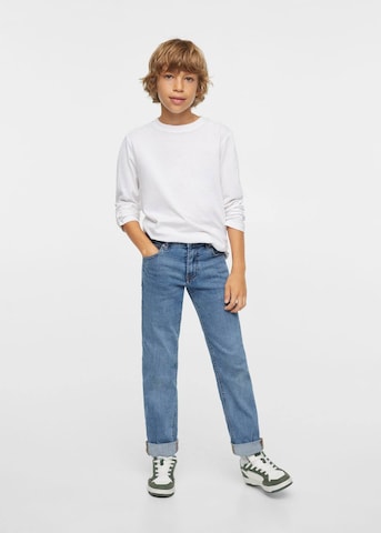 MANGO KIDS regular Jeans i blå