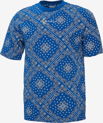 Karl Kani Shirt in Blue: front