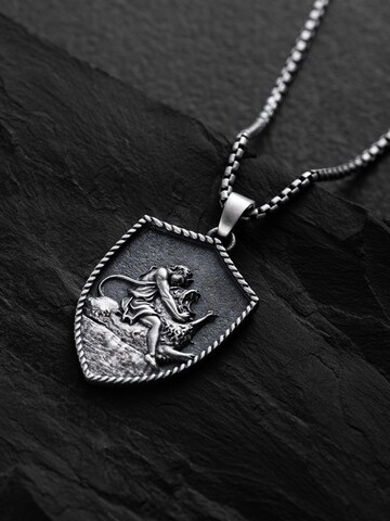 sidabrinė REYTEL Pakabukas 'HERCULES & THE NEMEAN LION'