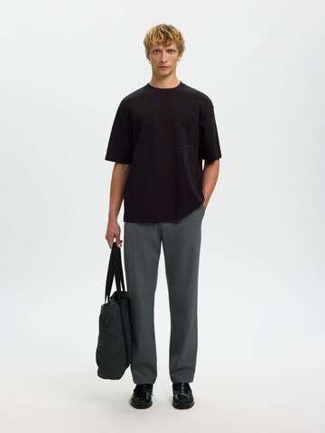 T-Shirt SELECTED en noir
