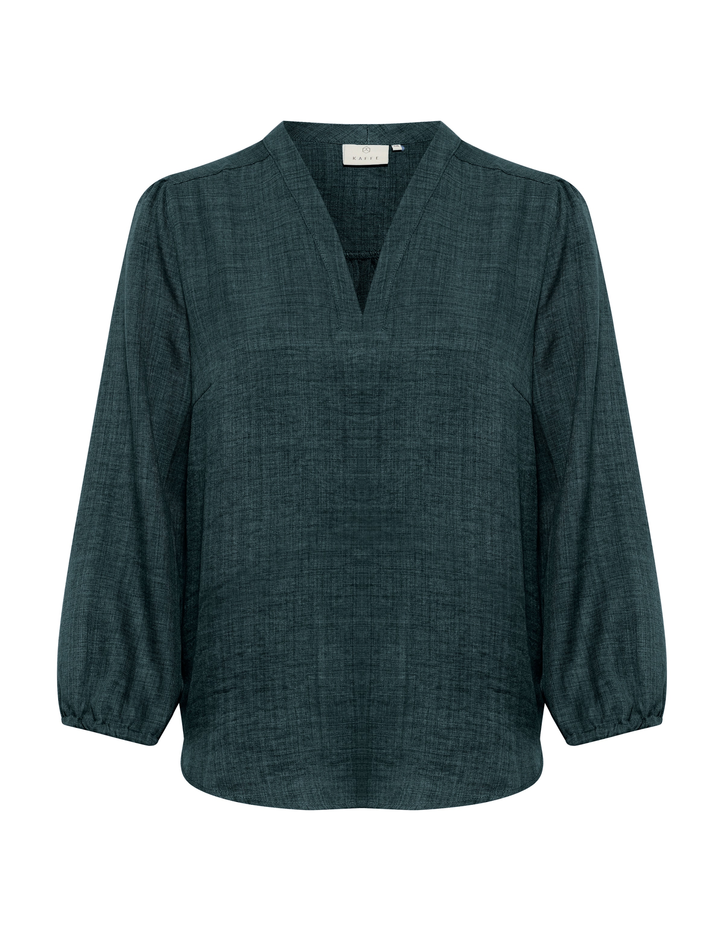Kaffe - Blusa 'KAellen' en verde: frente