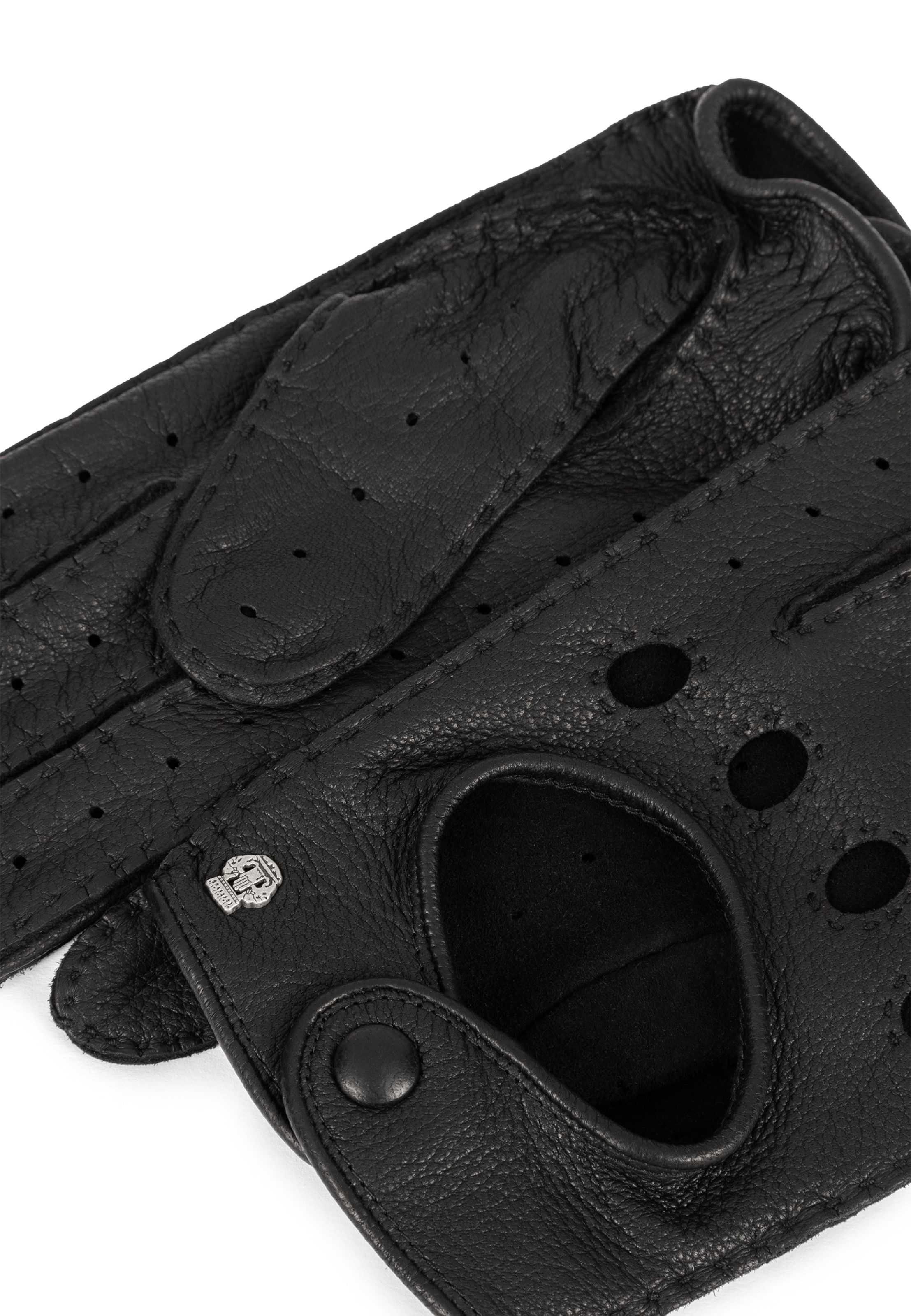 Roeckl Full finger gloves 'TORONTO AUTOFAHRER' in Black