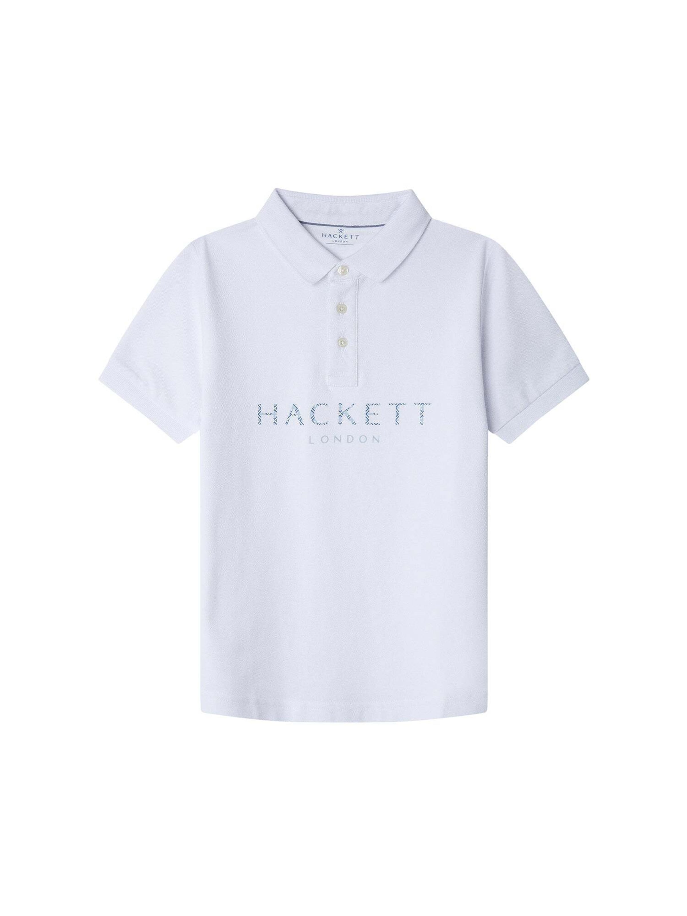 T-Shirt Hackett London en blanc : devant